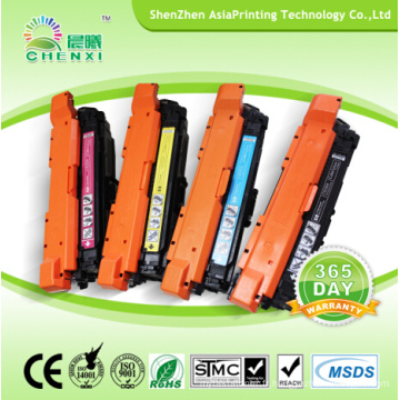 Cartouche toner couleur premium pour HP Ce264X CF031A CF032A CF033A